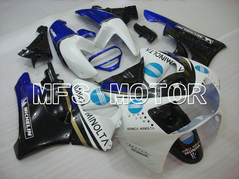 Honda CBR900RR 919 1998-1999 ABS Fairing - Konica Minolta - Black White - MFS4357 - Fairings Kit