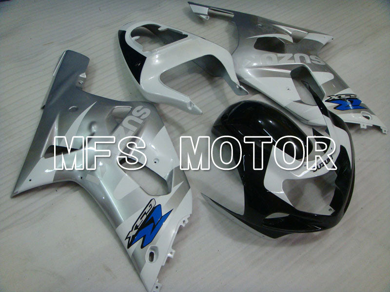 Suzuki GSXR1000 2000-2002 Injection ABS Fairing - Factory Style - White Silver - MFS4359 - Fairings Kit
