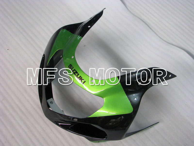 Suzuki GSXR1000 2000-2002 Injection ABS Fairing - Factory Style - Black Green - MFS4366 - Fairings Kit