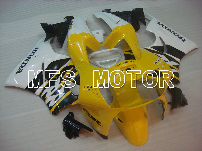 Honda CBR900RR 919 1998-1999 ABS Fairing - Factory Style - Yellow White - MFS4371 - Fairings Kit