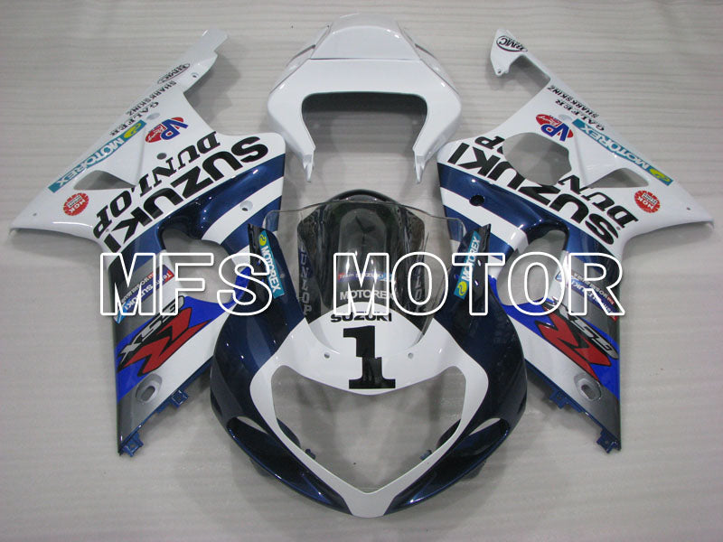 Suzuki GSXR1000 2000-2002 Injection ABS Fairing - DUNLOP - Blue White - MFS4378 - Fairings Kit