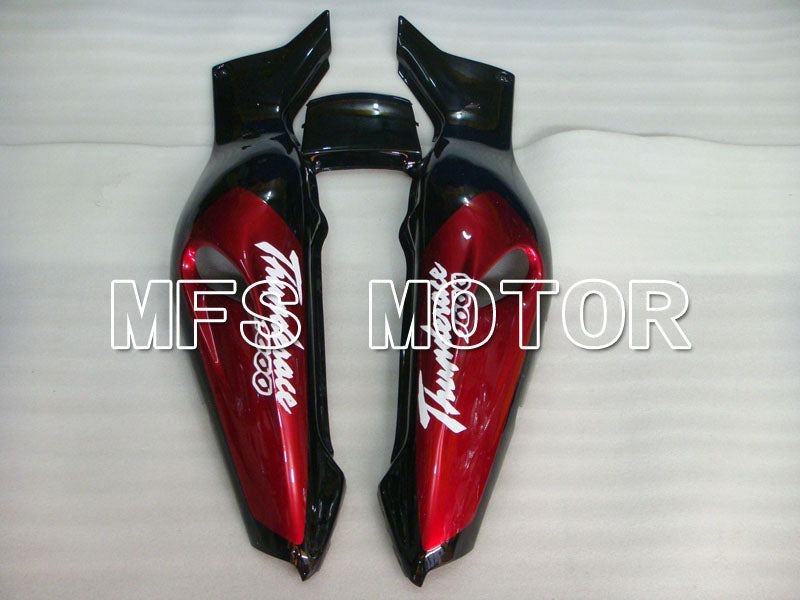 Yamaha YZF1000R 1997-2007 ABS Fairing - Flame- Black Red - MFS4381 - Fairings Kit