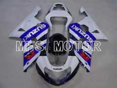 Suzuki GSXR1000 2000-2002 Injection ABS Fairing - Factory Style - Blue White - MFS4390 - Fairings Kit