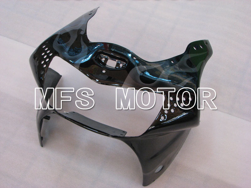 Honda CBR900RR 919 1998-1999 ABS Fairing - Flame - White Black - MFS4396 - Fairings Kit