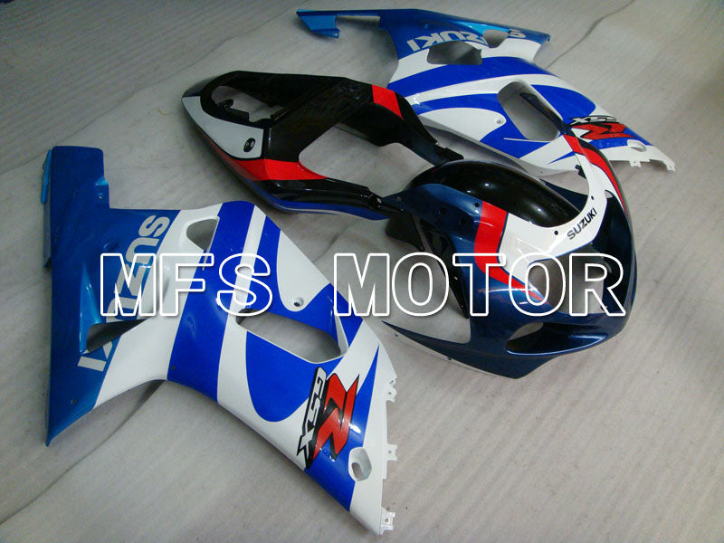 Suzuki GSXR1000 2000-2002 Injection ABS Fairing - Factory Style - Blue White - MFS4398 - Fairings Kit