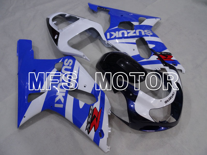 Suzuki GSXR1000 2000-2002 Injection ABS Fairing - Factory Style - Blue White - MFS4404 - Fairings Kit