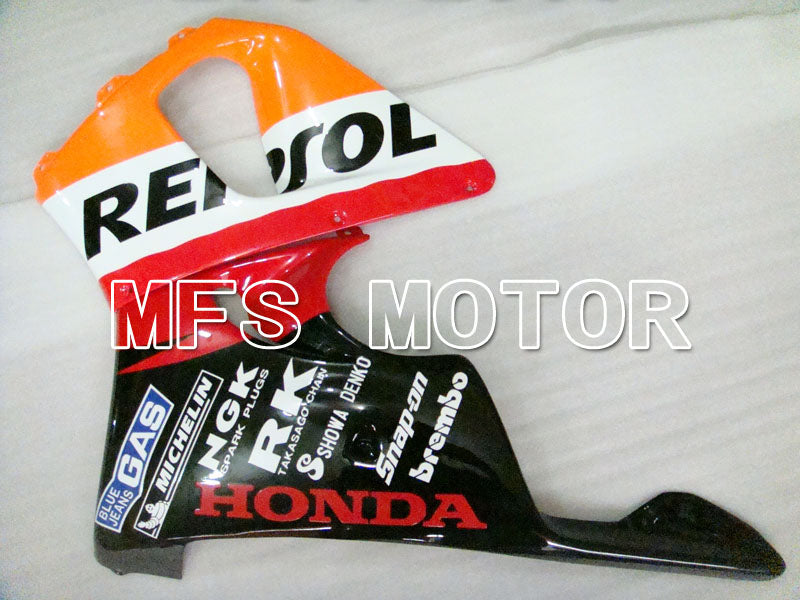 Honda CBR900RR 919 1998-1999 ABS Fairing - Repsol - Black Red Orange - MFS4413 - Fairings Kit