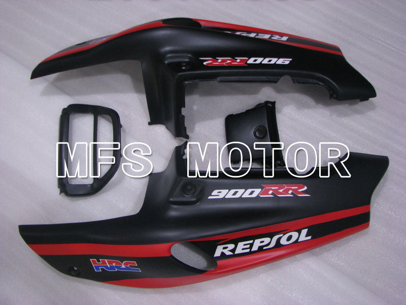 Honda CBR900RR 919 1998-1999 ABS Fairing - Repsol - Black Red Matte - MFS4434 - Fairings Kit