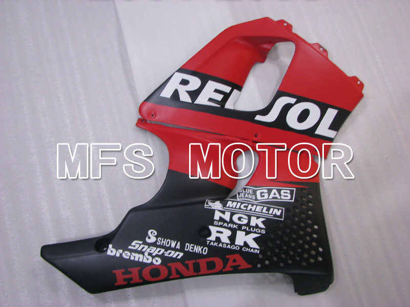 Honda CBR900RR 919 1998-1999 ABS Fairing - Repsol - Black Red Matte - MFS4434 - Fairings Kit