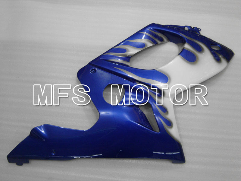 Yamaha YZF-600R 1997-2007 Injection ABS Fairing - Flame - Blue White - MFS4461 - Fairings Kit