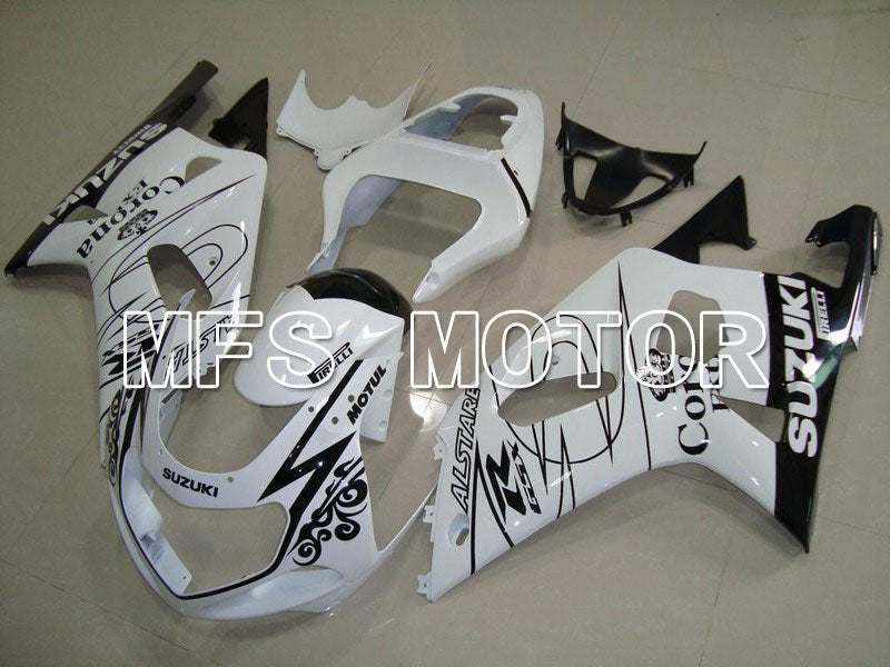 Suzuki GSXR750 2000-2003 Injection ABS Fairing - Corona - Black White - MFS7016 - Fairings Kit