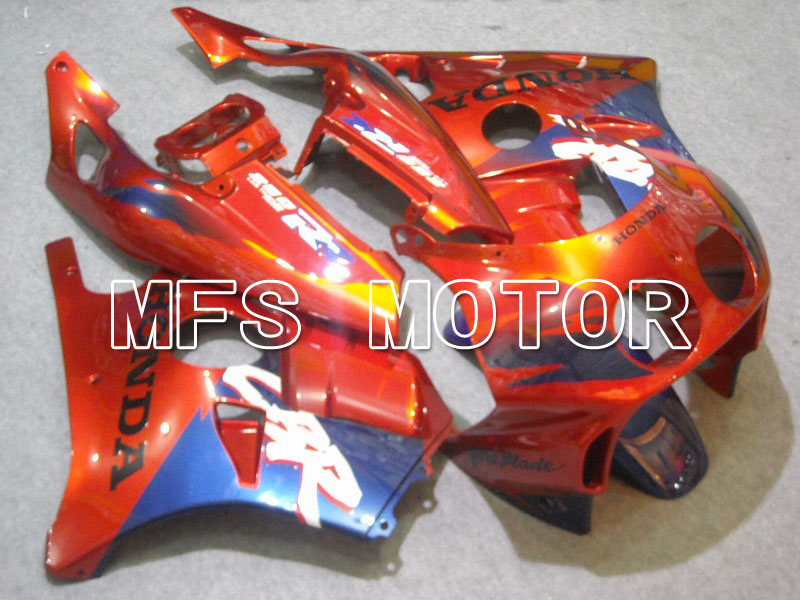 HONDA CBR 250RR MC22 1990-1998 Injection ABS Fairing - Fireblade - Orange Blue - MFS4539 - Fairings Kit