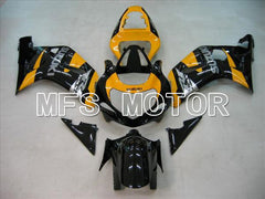 Suzuki GSXR750 2000-2003 Injection ABS Fairing - Factory Style - Black Yellow - MFS7043 - Fairings Kit