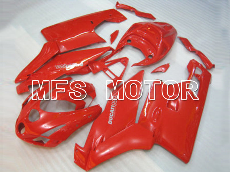 Ducati 749 / 999 2003-2004 Injection ABS Fairing - Factory Style - Red - MFS4638 - Fairings Kit