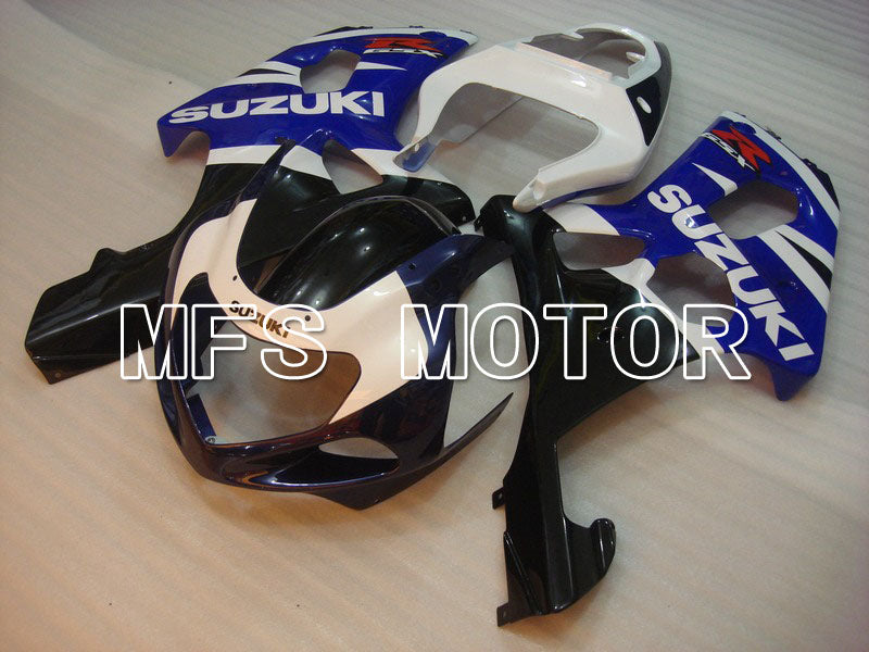 Suzuki GSXR750 2000-2003 Injection ABS Fairing - Factory Style - Black Wihte Blue - MFS7057 - Fairings Kit