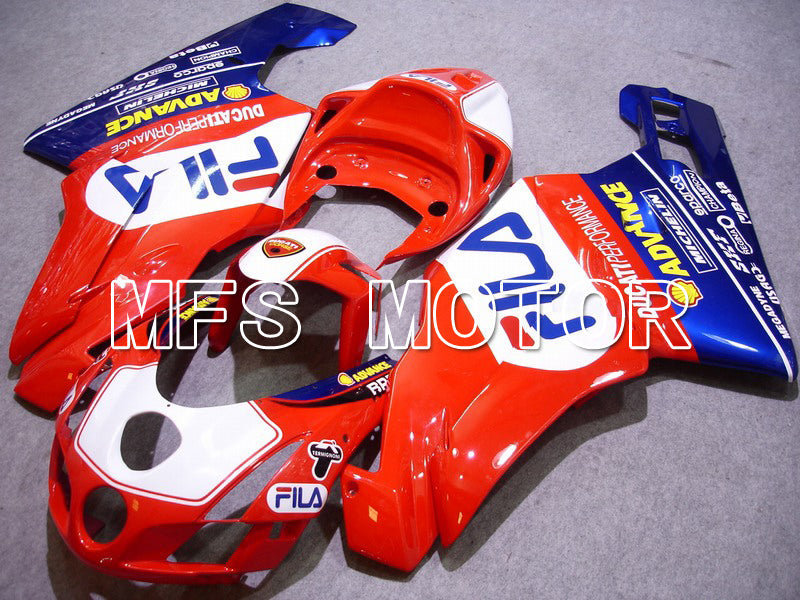 Ducati 749 / 999 2003-2004 Injection ABS Fairing - FILA - Red White - MFS4644 - Fairings Kit
