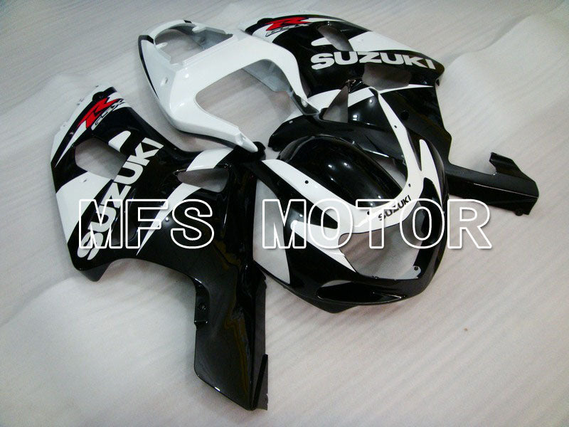 Suzuki GSXR600 2001-2003 Injection ABS Fairing - Factory Style - Black White - MFS4649 - Fairings Kit