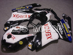 Ducati 749 / 999 2005-2006 Injection ABS Fairing - Xerox - Black White - MFS4722 - Fairings Kit