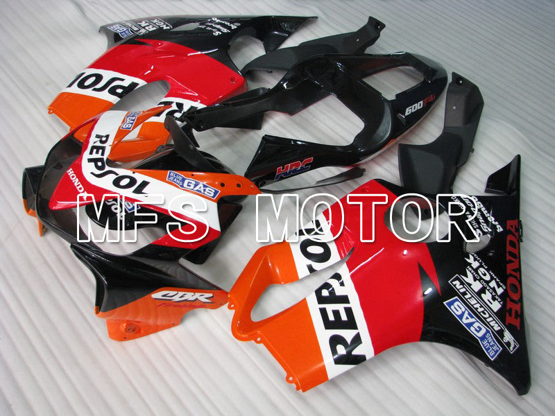 Honda CBR600 F4i 2001-2003 Injection ABS Fairing - Repsol - Black Orange Red - MFS4739 - Fairings Kit
