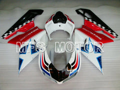 Ducati 848 / 1098 / 1198 2007-2011 Injection ABS Fairing - Factory Style - Red White - MFS4754 - Fairings Kit