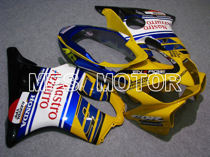 Honda CBR600 F4i 2004-2007 Injection ABS Fairing - Nastro Azzurro - Blue Yellow White - MFS4796 - Fairings Kit