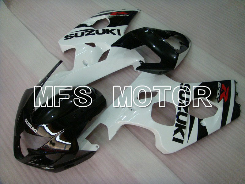 Suzuki GSXR600 GSXR750 2004-2005 Injection ABS Fairing - Factory - White Black - MFS4800 - Fairings Kit