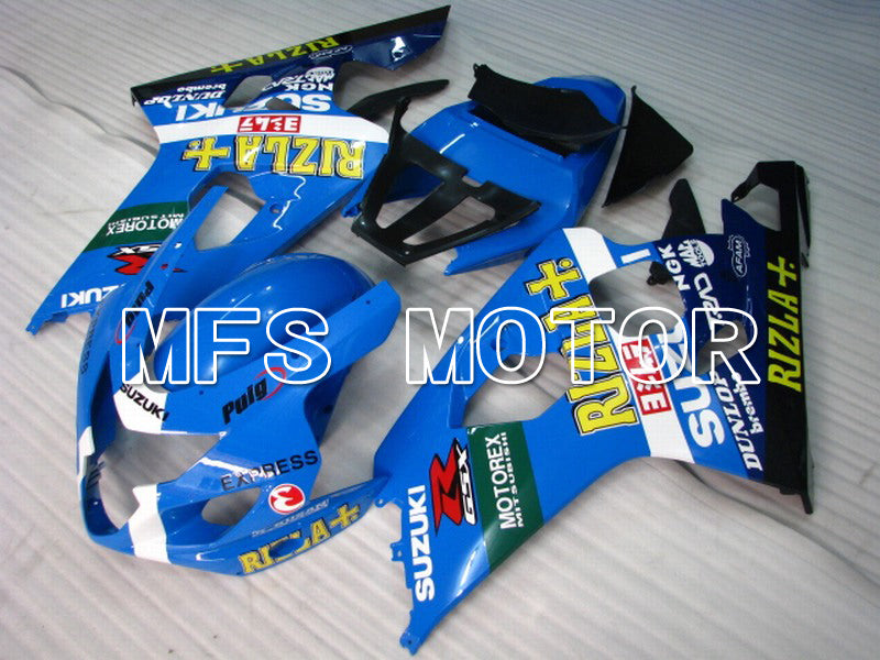 Suzuki GSXR600 GSXR750 2004-2005 Injection ABS Fairing - Rizla+ - Blue - MFS4851 - Fairings Kit