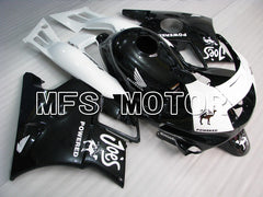 Honda CBR600 F2 1991-1994 ABS Fairing - Camel - Black White - MFS4860 - Fairings Kit
