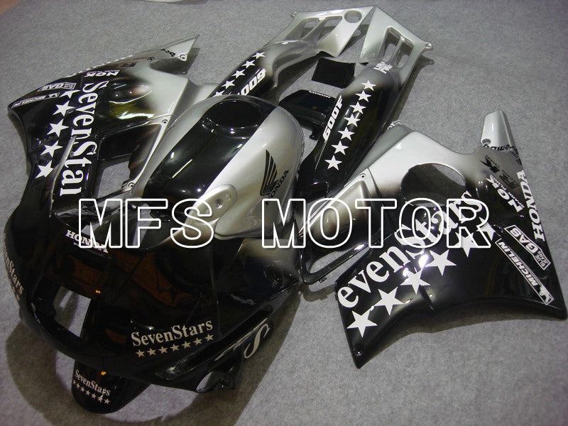 Honda CBR600 F2 1991-1994 ABS Fairing - SevenStars - Black Silver - MFS4895 - Fairings Kit