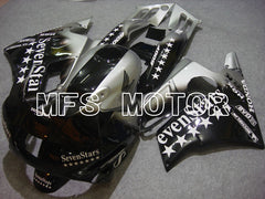 Honda CBR600 F2 1991-1994 ABS Fairing - SevenStars - Black Silver - MFS4895 - Fairings Kit