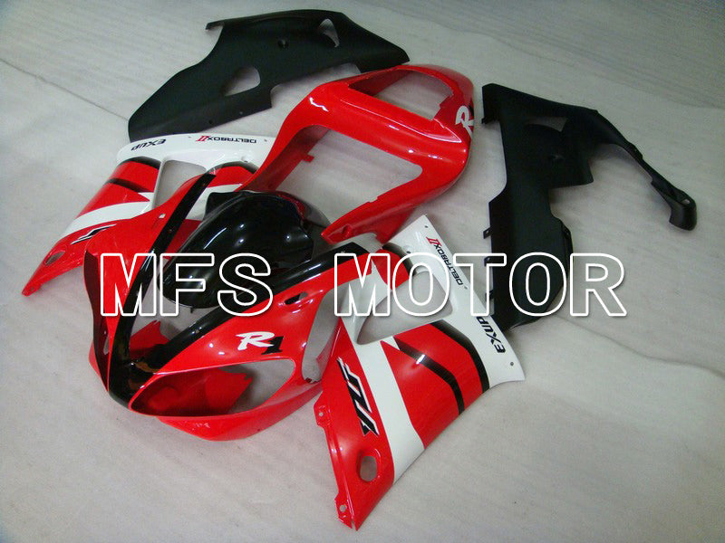 Yamaha YZF-R1 2000-2001 Injection ABS Fairing - Factory Style - Red White - MFS4898 - Fairings Kit