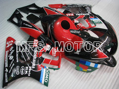 Honda CBR600 F3 1997-1998 Injection ABS Fairing - JOMO - Black Red - MFS4934 - Fairings Kit