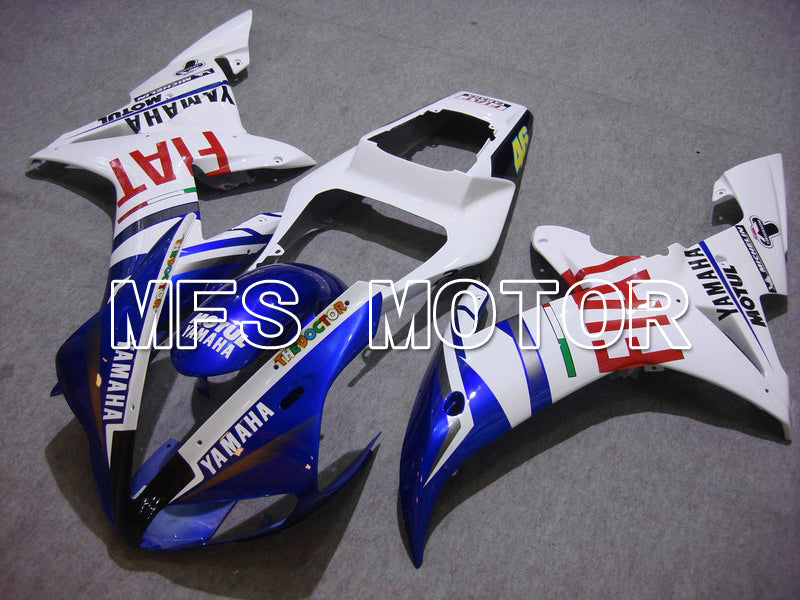 Yamaha YZF-R1 2002-2003 Injection ABS Fairing - FIAT - Blue White - MFS4951 - Fairings Kit