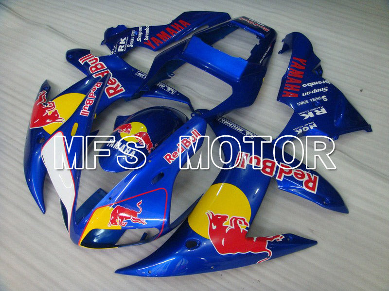Yamaha YZF-R1 2002-2003 Injection ABS Fairing - Red Bull - Blue - MFS4975 - Fairings Kit