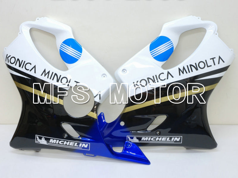 Honda CBR600 F4 1999-2000 Injection ABS Fairing - Konica Minolta - Black White - MFS5067 - Fairings Kit