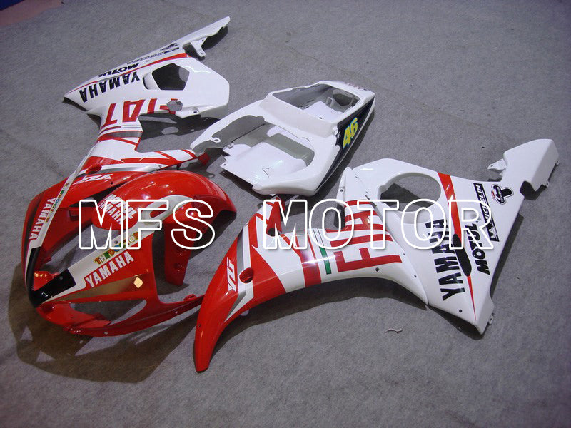 Yamaha YZF-R6 2003-2004 Injection ABS Fairing - FIAT - Red White - MFS5201 - Fairings Kit