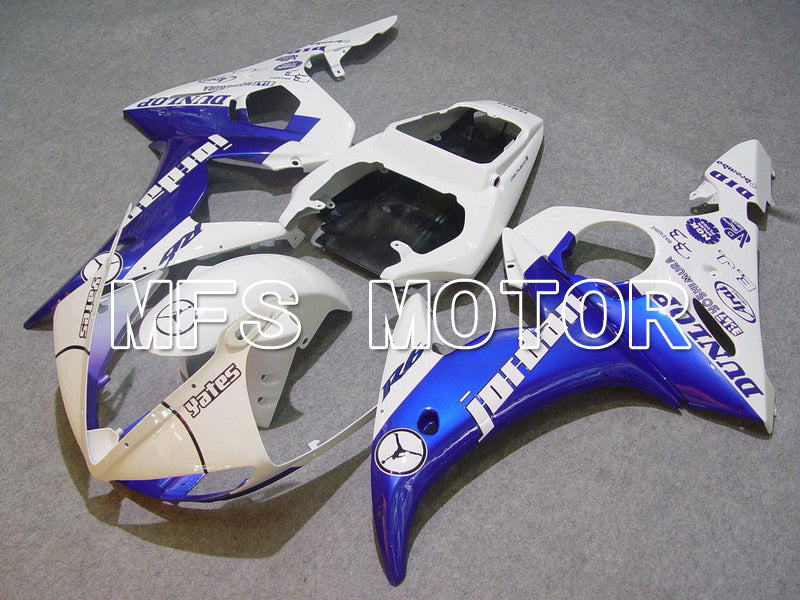 Yamaha YZF-R6 2003-2004 Injection ABS Fairing - Jordan - Blue White - MFS5220 - Fairings Kit
