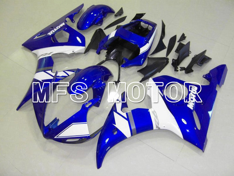 Yamaha YZF-R6 2005 Injection ABS Fairing - Factory Style - Blue White - MFS5271 - Fairings Kit