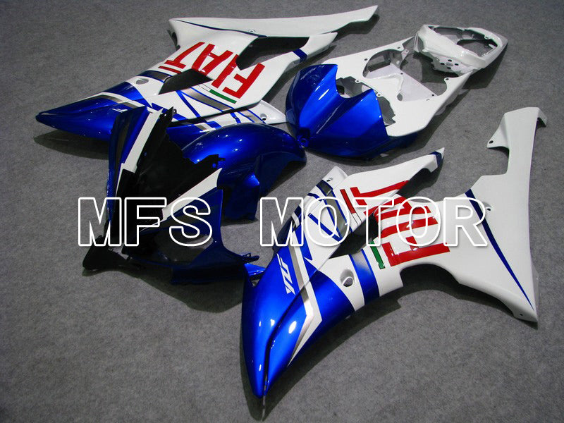 Yamaha YZF-R6 2008-2016 Injection ABS Fairing - FIAT - Blue White - MFS5367 - Fairings Kit