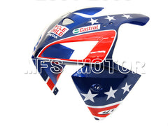 Honda CBR600RR 2005-2006 Injection ABS Fairing - Castrol - Blue Red - MFS5393 - Fairings Kit
