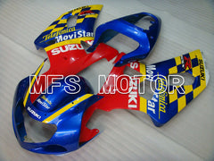 Suzuki GSXR1000 2000-2002 Injection ABS Fairing - Movistar - Blue Yellow Red - MFS5437 - Fairings Kit
