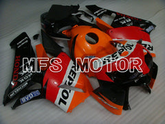 Honda CBR600RR 2005-2006 Injection ABS Fairing - Repsol - Orange Red Black - MFS5548 - Fairings Kit