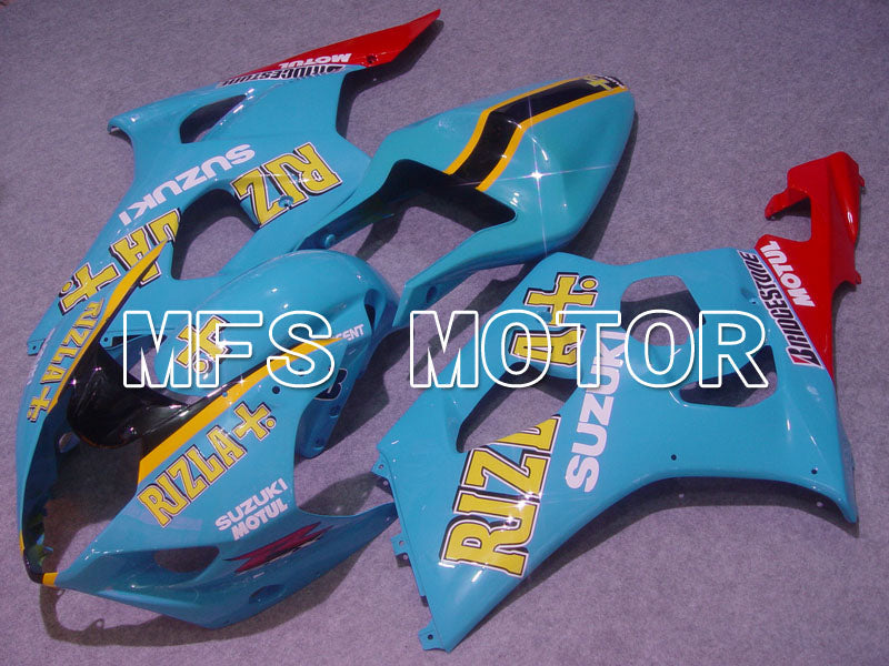 Suzuki GSXR1000 2003-2004 Injection ABS Fairing - Blue - Rizla+ - MFS5572 - Fairings Kit