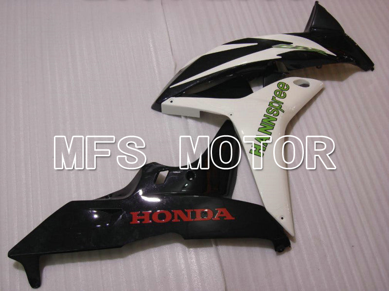 Honda CBR600RR 2007-2008 Injection ABS Fairing - HANN Spree - Black White - MFS5630 - Fairings Kit