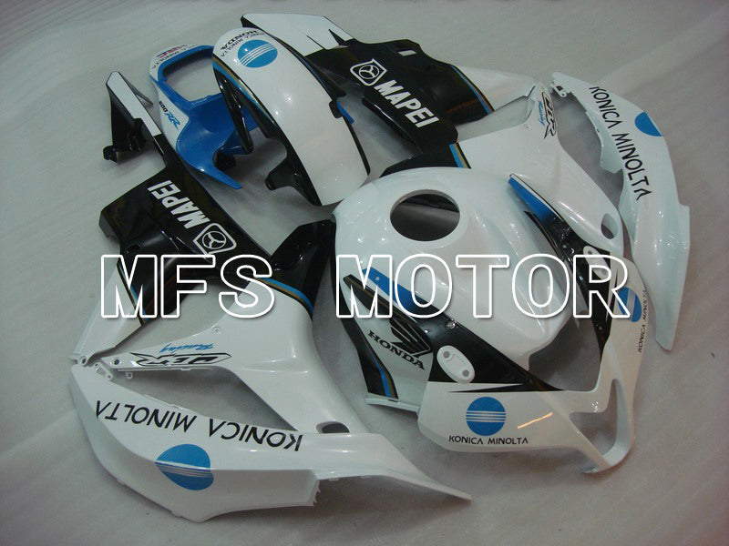 Honda CBR600RR 2007-2008 Injection ABS Fairing - Konica Minolta - Black White - MFS5657 - Fairings Kit