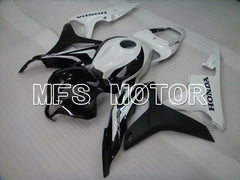 Honda CBR600RR 2007-2008 Injection ABS Fairing - Factory Style - Black Matte White - MFS5730 - Fairings Kit