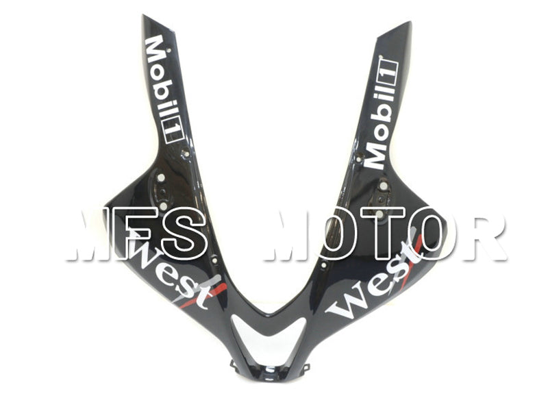 Honda CBR600RR 2007-2008 Injection ABS Fairing - West - Black White - MFS5830 - Fairings Kit
