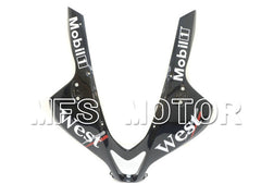Honda CBR600RR 2007-2008 Injection ABS Fairing - West - Black White - MFS5830 - Fairings Kit