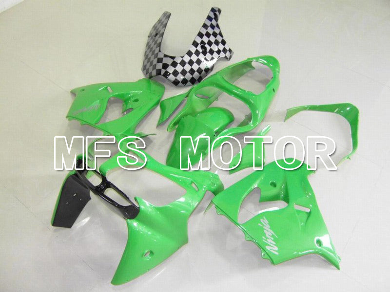 Kawasaki NINJA ZX9R 2000-2001 ABS Fairing - Factory Style - Green - MFS5893 - Fairings Kit