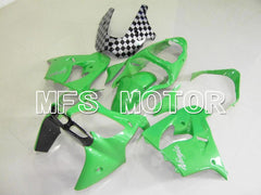 Kawasaki NINJA ZX9R 2000-2001 ABS Fairing - Factory Style - Green - MFS5893 - Fairings Kit
